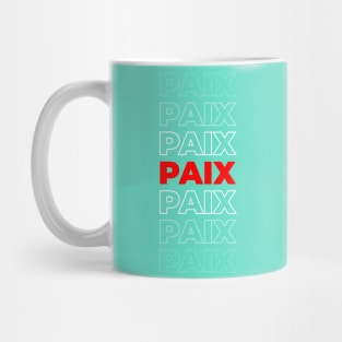 La paix Mug